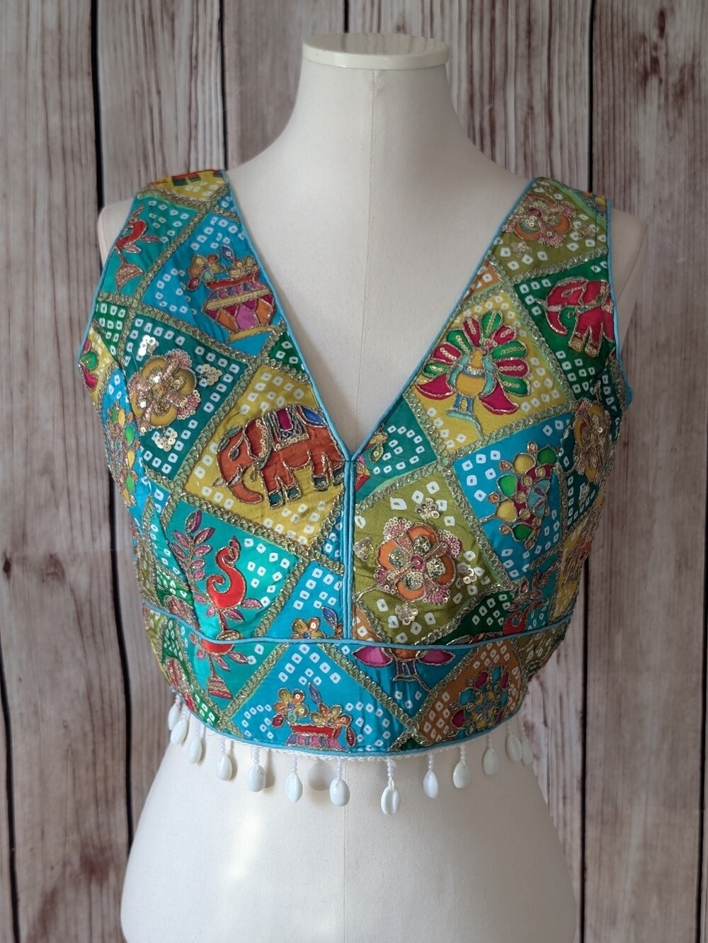 NWOT Readymade Crop Top Blouse